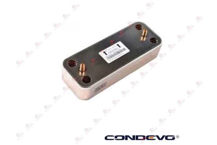 CONDEVO GIDEX PLAKA EŞANJÖR 10 PLAKA YENİ SERENA UNICAL TERMET IMMERGAS EOLA MINI VIESSMANN 1D VAILLANT GLOWWORM 154 MM