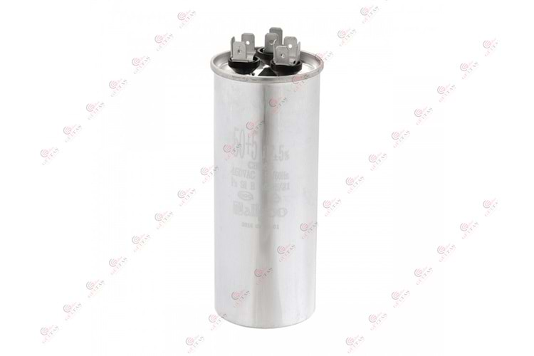 Capacitor 50+5 µF 450 VAC-50/60 Hz