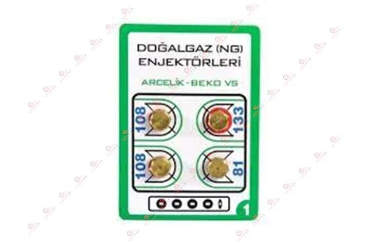 Doğalgaz Enjektör 9 mm