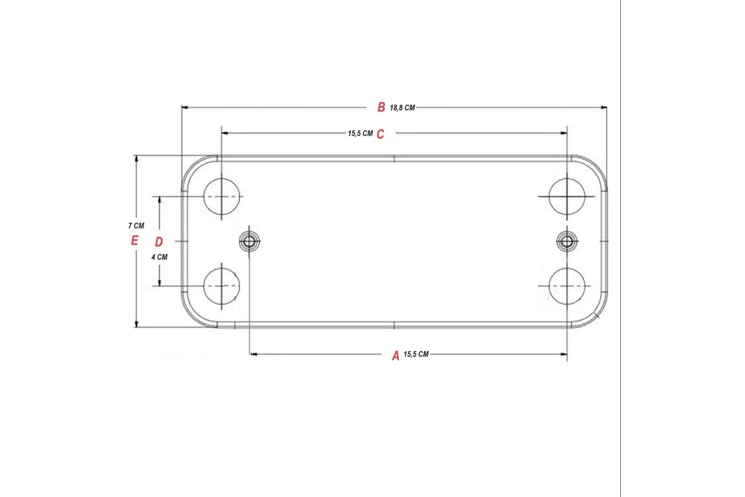 BEİZEN ALARKO-VİESSMAN 12 PLAKA EŞANJÖR 154 MM