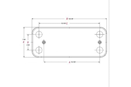 BEİZEN ALARKO-VİESSMAN 12 PLAKA EŞANJÖR 154 MM